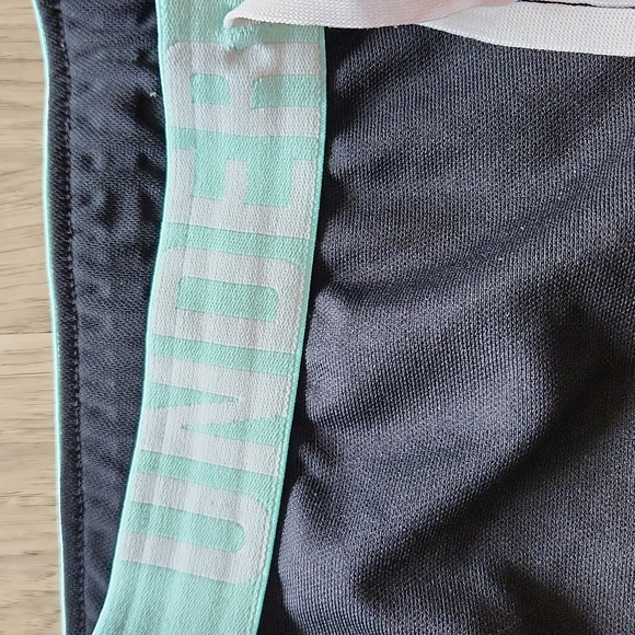 Black and Teal Under Armour Shorts - Picture 5 of 5
